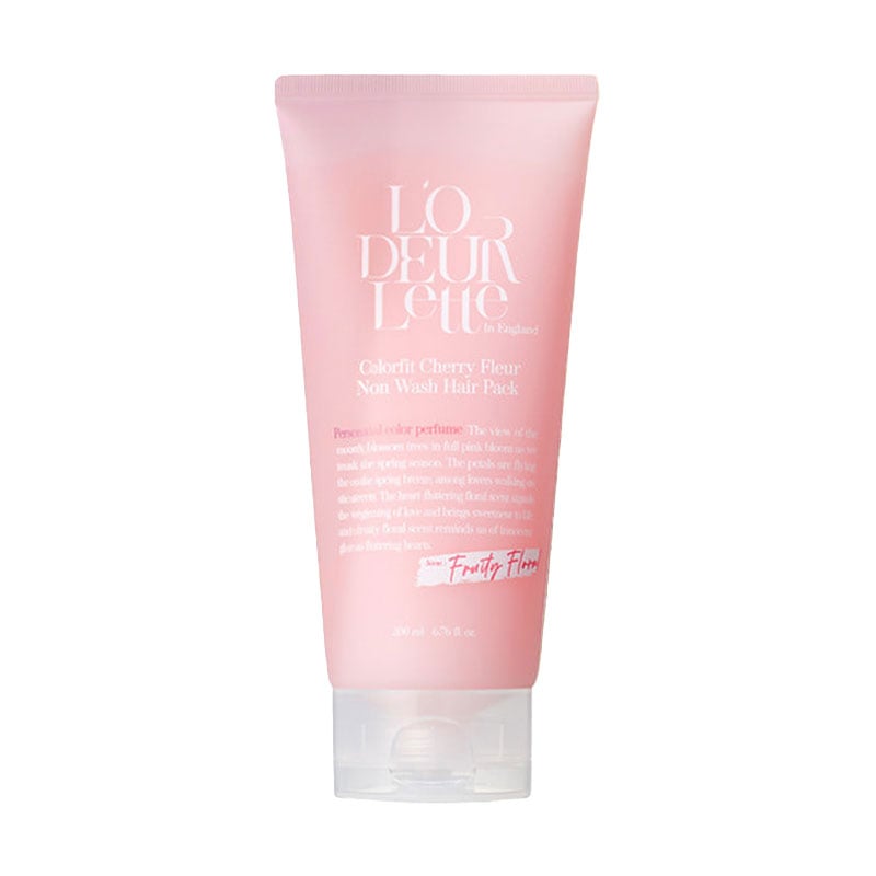 Уцінка! Незмивна маска для волосся L'Odeurlette In England Colorfit Cherry Fleur Non Wash Hair Pack, 200 мл